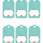 Family Home Fun 12 Days Of Christmas Gift Tag Printables