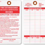 Fire Inspection Cards 2021 2022 Template