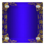 Create Your Own Invitation Zazzle In 2020 Royal Background