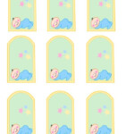 Free Printable Baby Boy Baby Shower Favor Tag Baby Shower Favor Tags