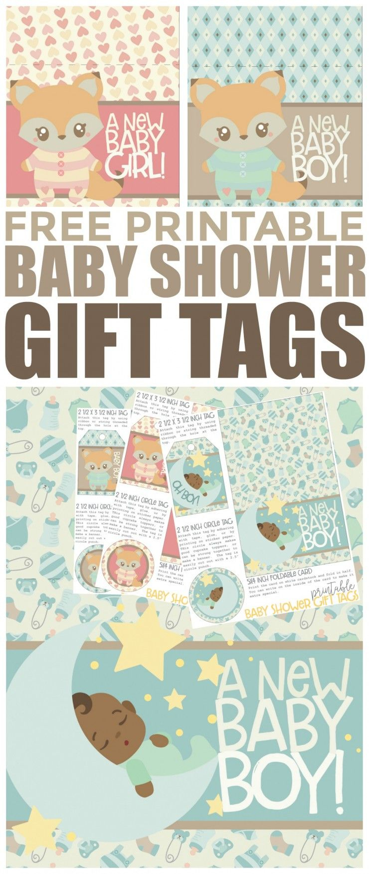 Free Printable Baby Shower Gift Tags Baby Shower Cards Free Baby