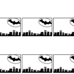 Batman Name Tags Free Printable Paper Trail Design