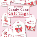 Candy Cane Gift Tags DIY Holiday Gift Tags