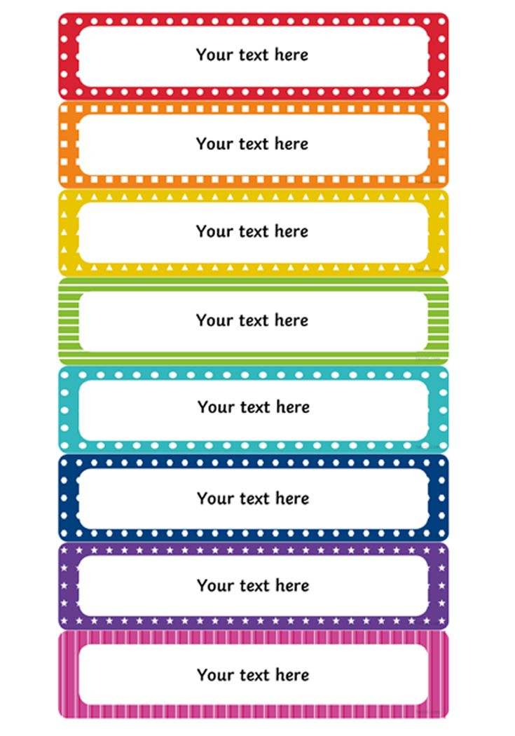 Editable Multicoloured Classroom Gratnell Tray Labels School Labels