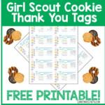 Girl Scout Cookie Thank You Tags Free Printable Girl Scout Cookie