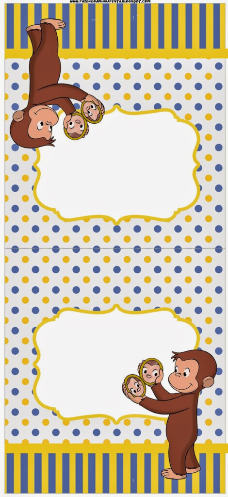 Curious George Free Printable Candy Bar Labels Oh My Fiesta In English