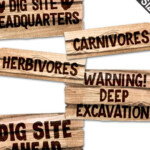 20 OFF Coupon On Dinosaur Dig Excavation Party Sign Decor A3 Size