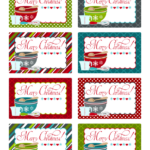 Printable Christmas Labels For Homemade Baking Free Printable Labels