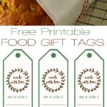 Free Printable Food Gift Tags Food Gifts Tags Easy Homemade Gifts