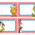 Set Of 12 PRINTABLE Dr Seuss Name Tags 5 00 Via Etsy Dr Seuss