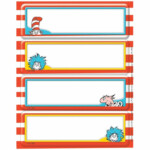 Dr Seuss Border Templates Dr Seuss Label Stickers Eureka School