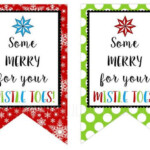 For Your Mistletoes Gift Tags Printable Nail Polish Gift Tags