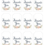 Thank You Gift Tags Blooming Homestead Gift Tags Printable Free