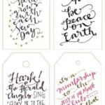 Free Printable Calligraphy Gift Tags LindseyBee Blog The Hive