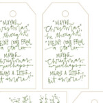 Free Calligraphy Printable Tags The Hive Studio Www lindseybee