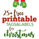 Over 25 Free Printable Christmas Gift Tags Five Spot Green Living