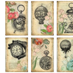 Free Printable Steampunk Journaling Cards Steampunk Cards Journal