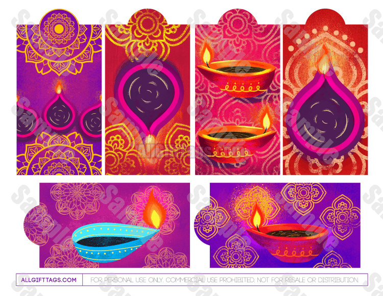 Diwali Gift Tags