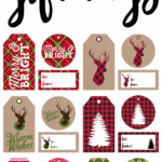 Printable Christmas Gift Tags For Have Yourself A Merry Little