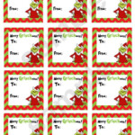Grinch Holiday Gift Tags DIY Digital File By CutieTootiePrints 5 00