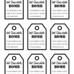 Hot Chocolate Bombs Printable Tag Adventures Of A DIY Mom