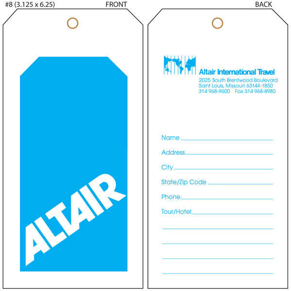 Luggage Tag Template Free ClipArt Best