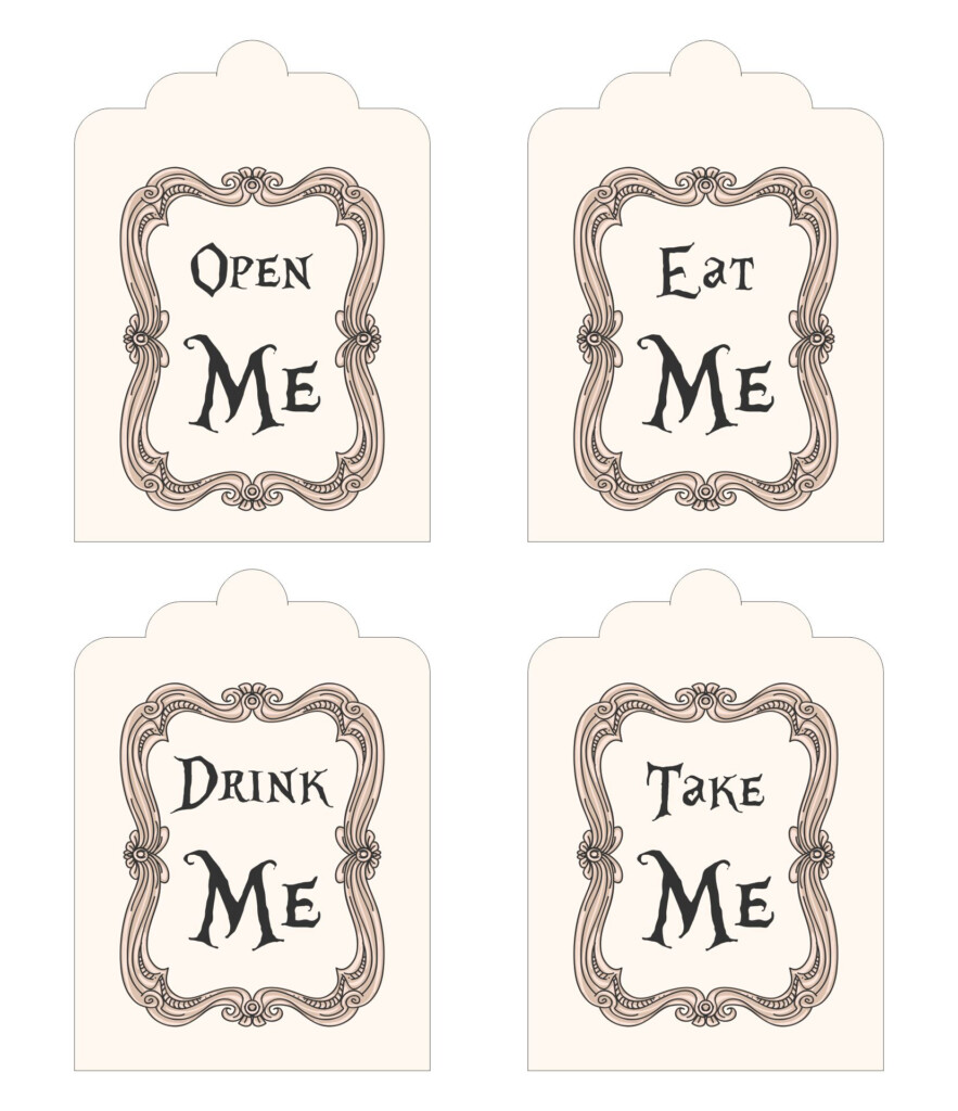 7 Best Eat Me Drink Me Printable Templates Printablee