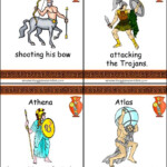 Greek Mythology Cards Can Be Used To Play Go Fish Or Other Games