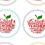 Printable Amazing Teacher Apple Gift Tag Teacher Etsy Apple Teacher