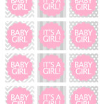 Baby Girl Shower Free Printables Baby Shower Labels Baby Shower