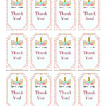 Free Printable Baby Shower Thank You Tags Template Free Printable