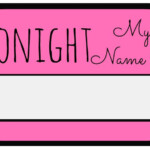 Top Free Printable Bachelorette Party Name Tags Free Bachelorette