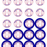 Cap Creations Printable Baseball Party Favor Thank You Tags