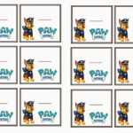 Paw Patrol Name Tags Birthday Printable Paw Patrol Names Paw