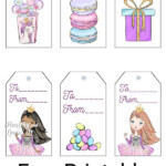 Free Printable Birthday Gift Tags 12 Cute Variations Free