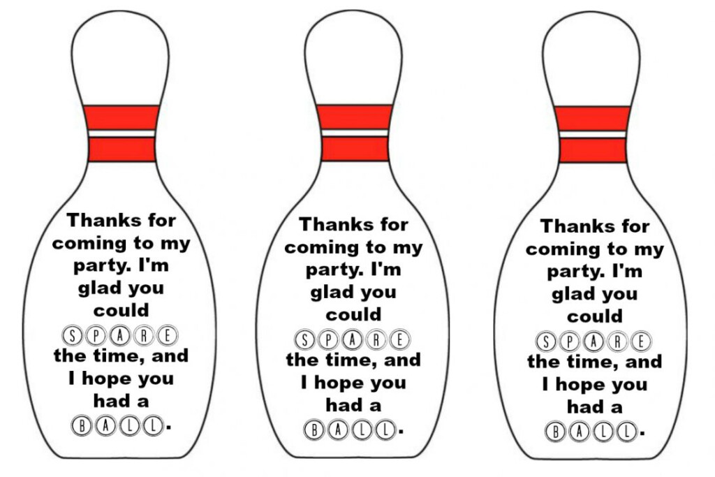 Best 2018 Bowling Pin Template Printable QHD Bowling Party Favors 