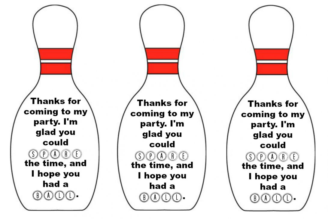 Best 2018 Bowling Pin Template Printable QHD Bowling Party Favors