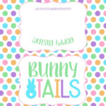 Printable Kids Easter Treat Tags Easter Goodie Bag Toppers Bunny