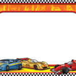 Race Cars Name Tags TCR5310 Teacher Created Resources