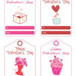 8 Best Printable Blank Gift Tags Valentine s Printablee