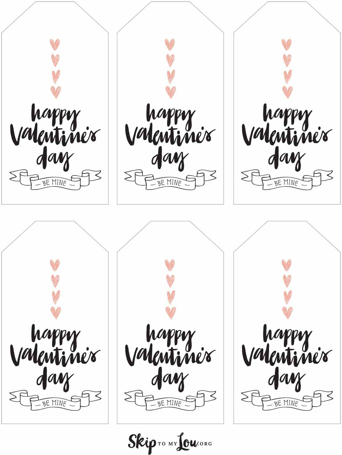 Exclusive Free Printables For Subscribers Valentines Gift Tags Free