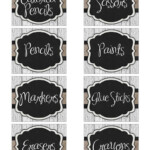 Printable Rustic Farmhouse Tags Classroom Tags Cubby Tags Etsy In