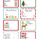 World Label Exclusive Christmas Gift Tag Printable christma