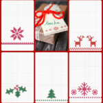 Cross Stitch Gift Tag Tutorial With Free Printable Patterns Cross