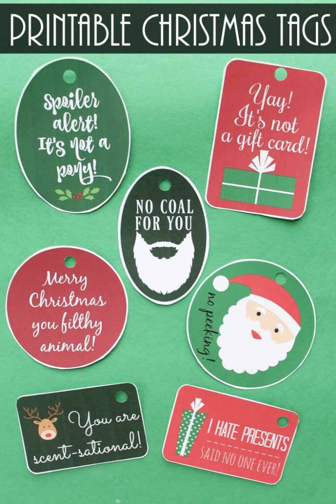 Printable Christmas Tags And Last Minute Gifts For Him Christmas Tags 