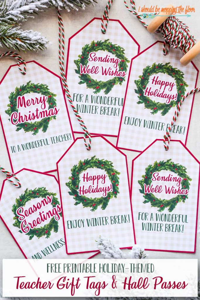 Christmas Teacher Gift Tags And Printables Teacher Gift Tags Teacher 