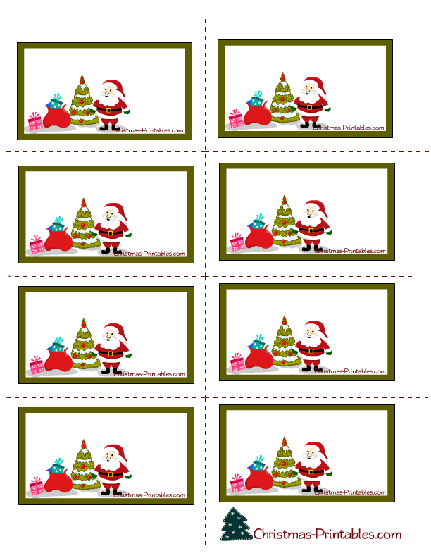 Free Printable Christmas Labels Free Printable Christmas Labels 