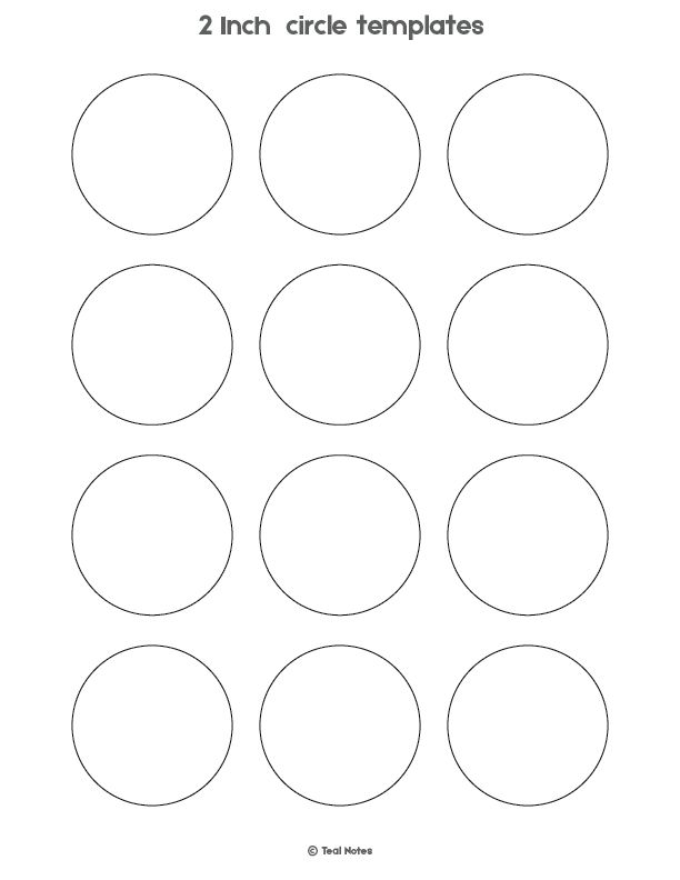 Printable Circles Templates Printable Free Gift Tag Template Free 