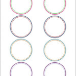 Circle Label Template Printable Label Templates