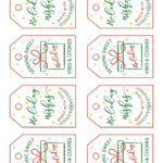 FREE Christmas Cookie Tags Printable Raising Whasians